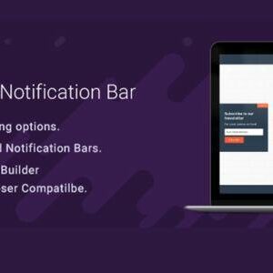 HashBar Pro GPL v1.3.1 – WordPress Notification Bar Plugin