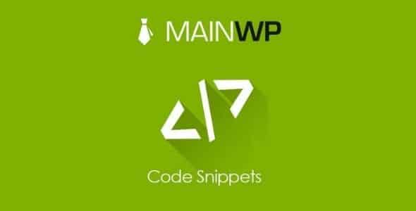 MainWP Code Snippets GPL v5.0.3 Extension