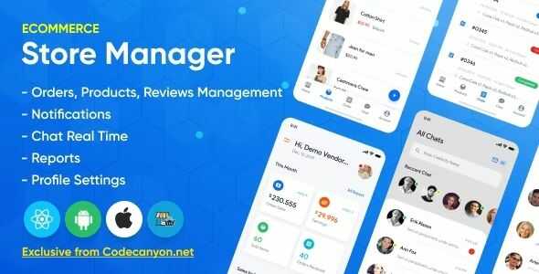 Store Manager GPL v2.3.0 – React Native Application for WordPress Woocomerce