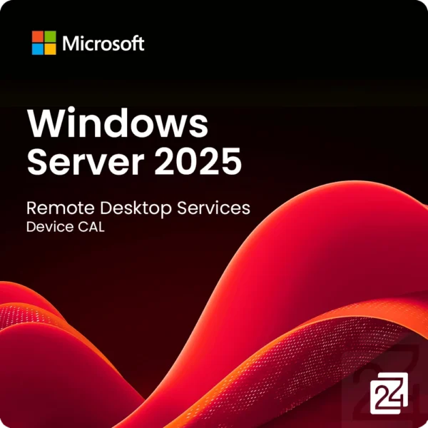 Windows Server 2025 Remote Desktop Services 50 USER CAL License Key Instant Email Delivery