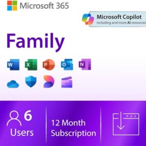 Office 365 Family 6 user 1 year