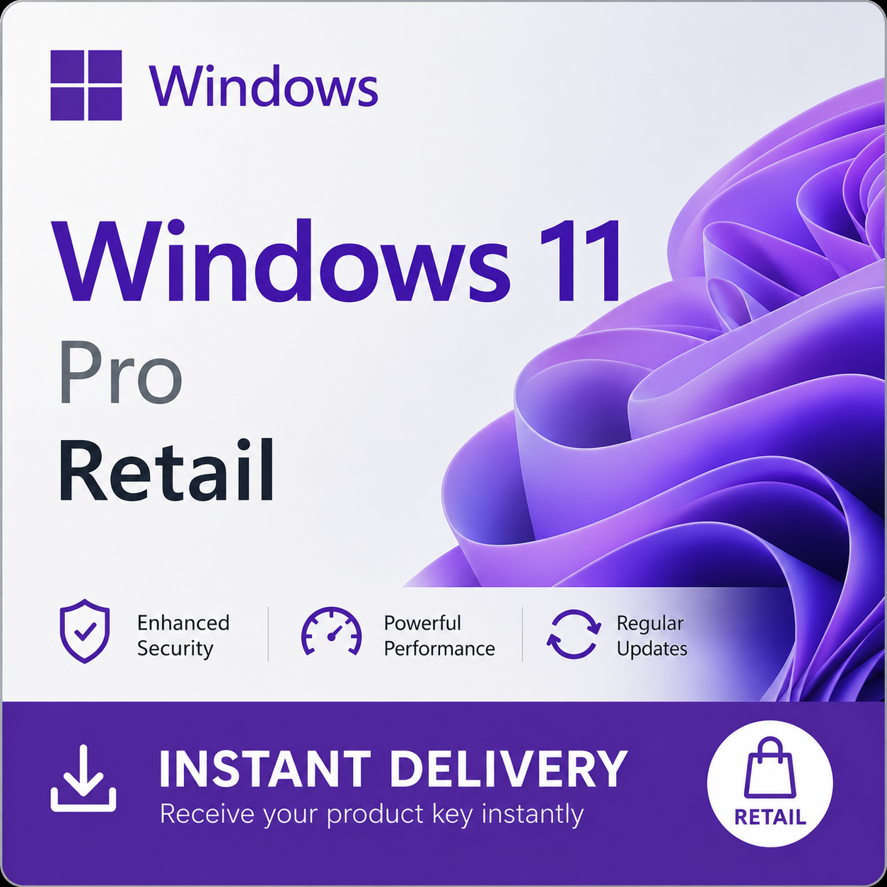windows 11 pro retail key