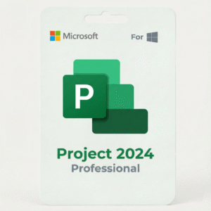Microsoft Project 2024 Professional - Perpetual License