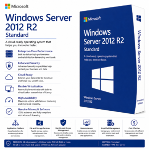 Windows Server 2012 R2 Standard License key Online Activation Instant Email Delivery