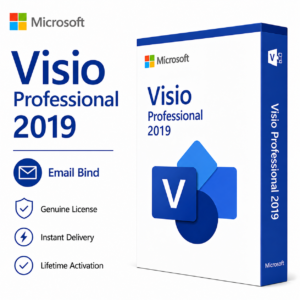 Visio Professional 2019 Lifetime License Email Bind Key Instant Email Delivery