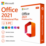 Office 2021 Professional Plus Lifetime Retail Key Online 5 users Activation Instant Email Delivery