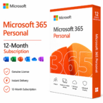 Microsoft 365 Personal | 12-Month Subscription, 1 person | Premium Office apps | 1TB OneDrive cloud storage | Windows/Mac