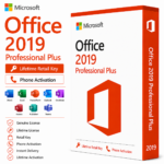 Office 2019 Professional Plus Lifetime Retail Key Phone Activation
