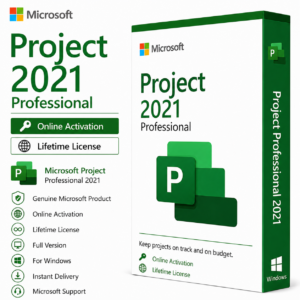 Project Professional 2021 Online Activation License