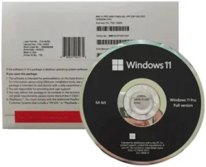 Windows 11 Pro 64-Bit OEI DSP DVD Pack