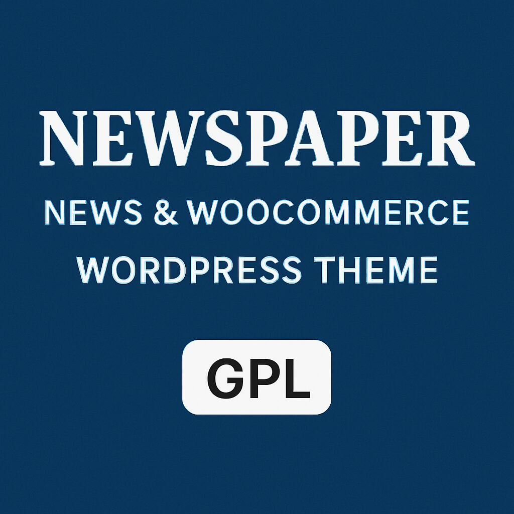 Newspaper Theme GPL | News & WooCommerce WordPress Theme
