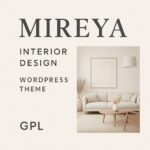 Mireya Interior Design WordPress Theme GPL