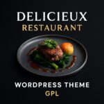 Delicieux Restaurant WordPress Theme GPL